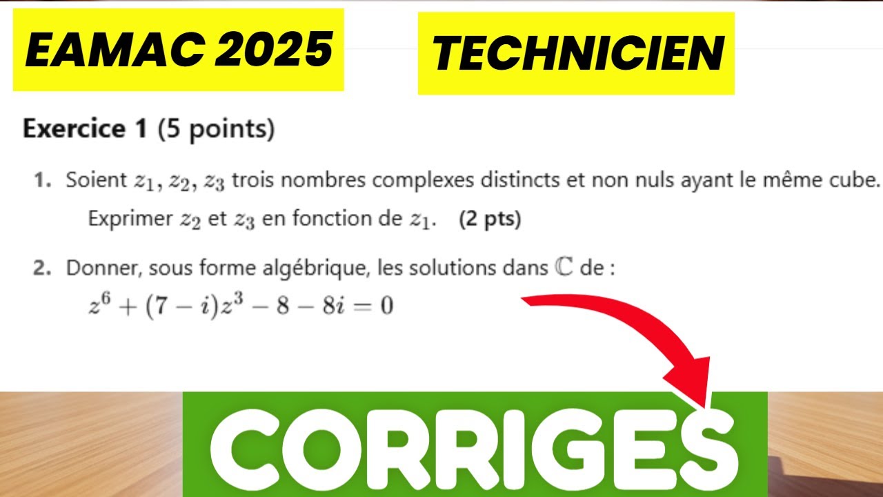 EXERCICE 1 EAMAC 2025 TECH