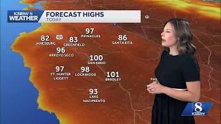 Smoky, hazy sky expected along Central Coast