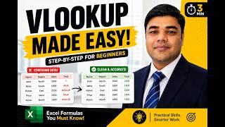 VLOOKUP Made Easy | Excel Formula Explained with Practical Example”