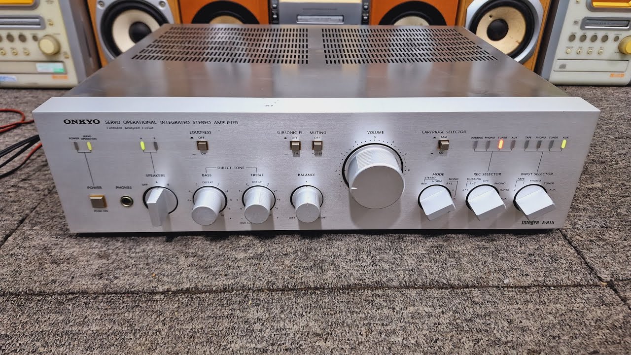 Amply bãi Nhôm phay size 43,5 Onkyo 4 sò sanken khỏe bass treble mạnh