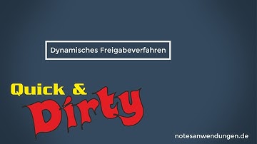 Dynamischer Workflow :: QuickAndDirty