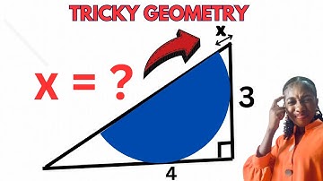 90% FailedTo Solve This Tricky Geometry Problem   | Can you solve ? #geometry
