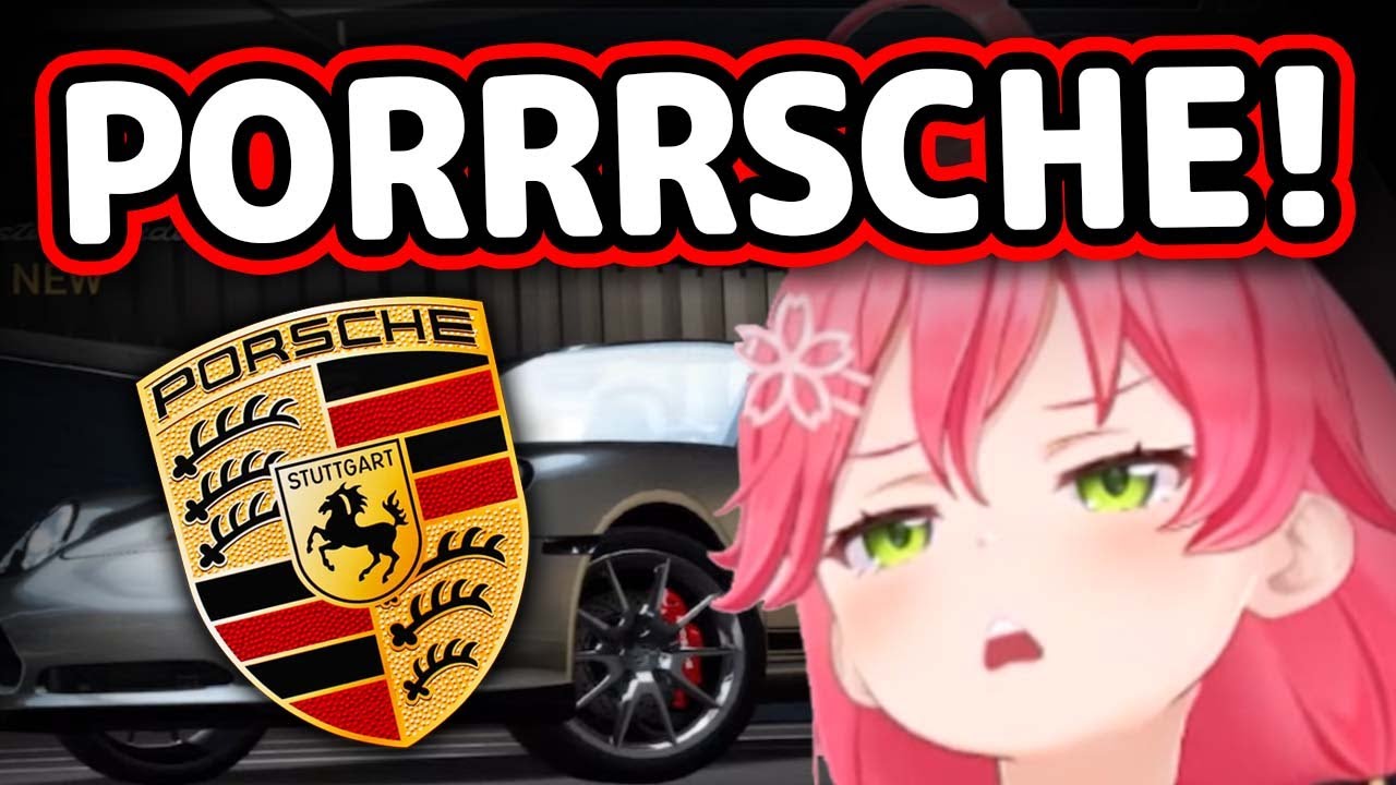 Miko Tries To Say "Porsche"【Hololive】