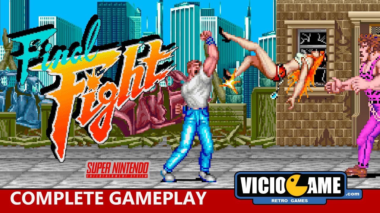 Final Fight (Super NES) Review - RETRO GAMER JUNCTION