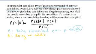 Bayes Theorem Example #1