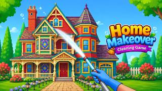 Home Makeover Cleaning Game Gameplay