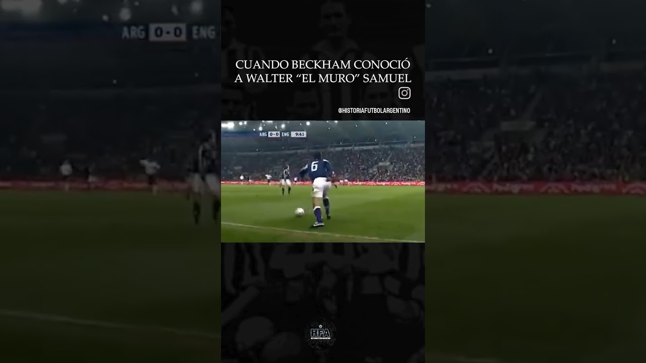 Walter Samuel, el Muro.