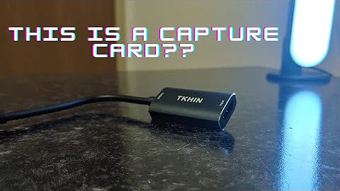 Dirt Cheap Capture Card!! TKHIN Capture Card Review! JS Techie Reviews!