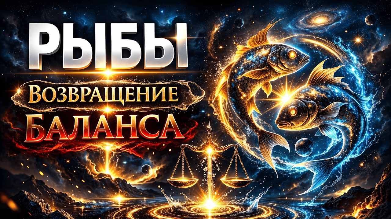 РЫБЫ: 25 Февраля: Карма возвращает баланс. Новый этап жизни. Не пропусти! Гороскоп