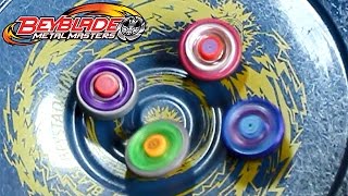 Beyblade Battle Royal Galaxy Pegasus vs Earth Eagle vs Flame Libra vs Ray Striker! screenshot 2