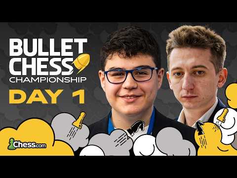 Chess video — Bullet Chess Championship 2026: Alireza, Nihal, Yagiz, Arjun & Denis Headline! Winners Rd 1 & QF