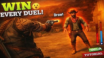 RDR 1 -: How to win every duel challenge in RDR mobile | duel match full Tutorial 