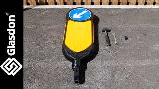 Glasdon Uk Installation Rebound Signmaster Ultra 50 Bollard