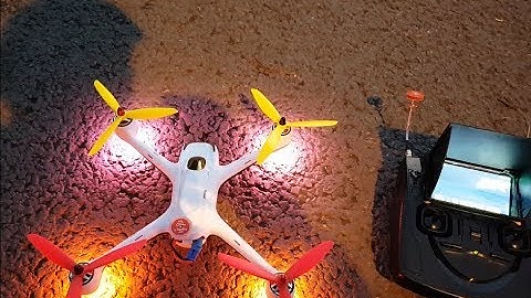 Hubsan H501S Tri Blades Flight Before Sunrise