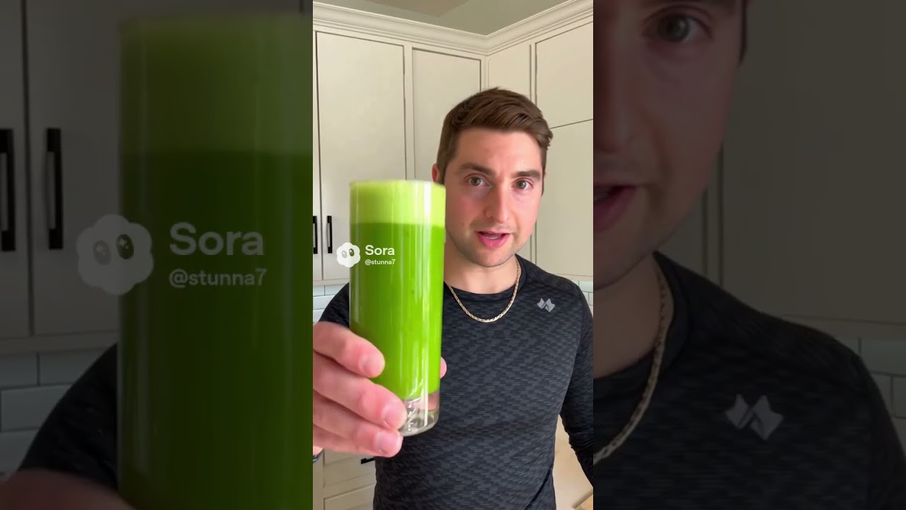 Healthy Ginger Green Juice! AI Recipe 