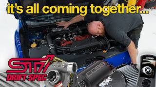 Finishing up the engine bay - VA STI Drift Build Ep. 3