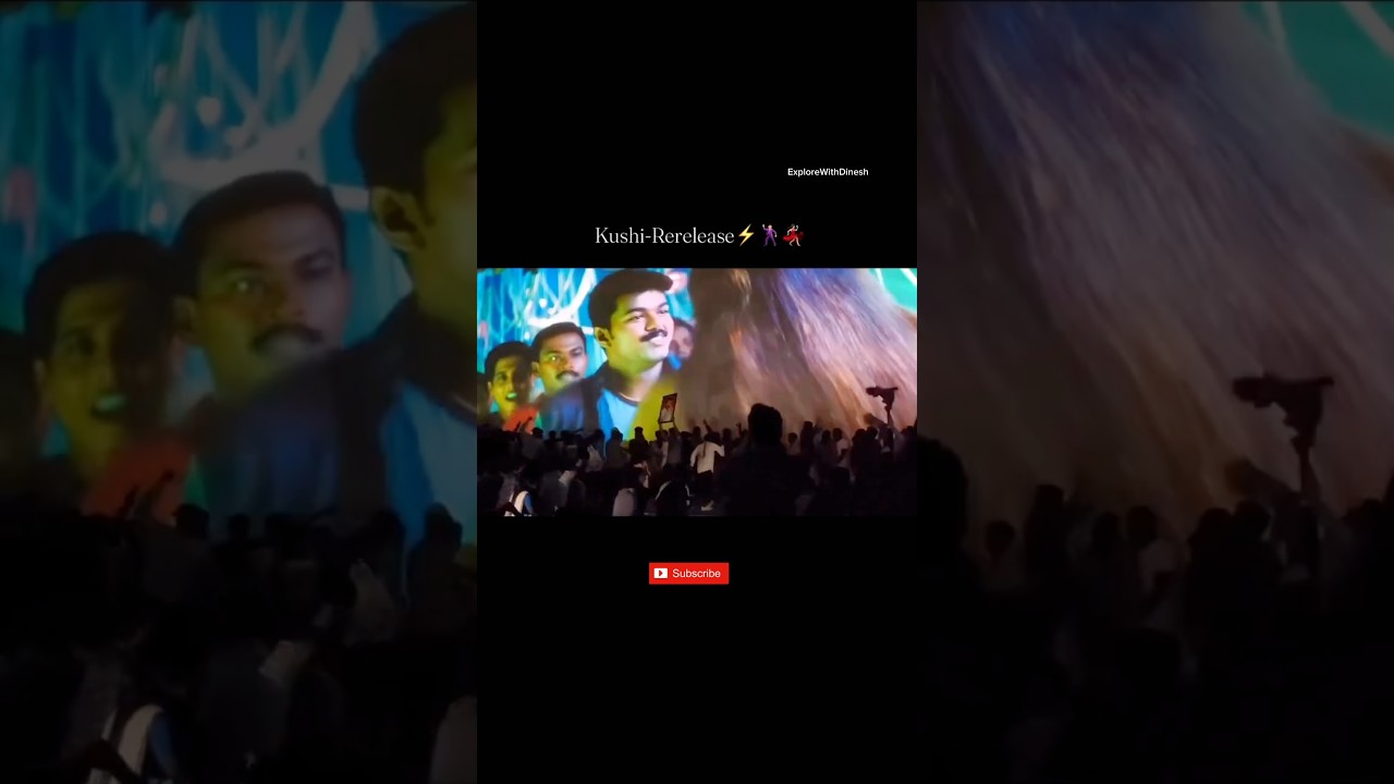 Kushi Re Release Theatre Celebrations❤️ 