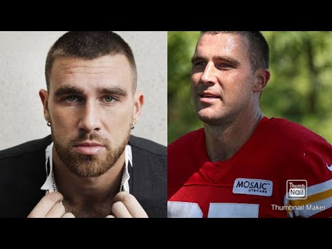 NFL Chiefs Tight End Travis Kelce Shows His New Clean Shaven Face