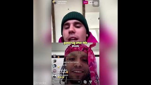 #justinebieber exchange gametagas with #lilpump 💥💯🔥