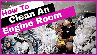 How To Clean An Engine Room | Boat Detailing Business Tips | Revival Marine Care