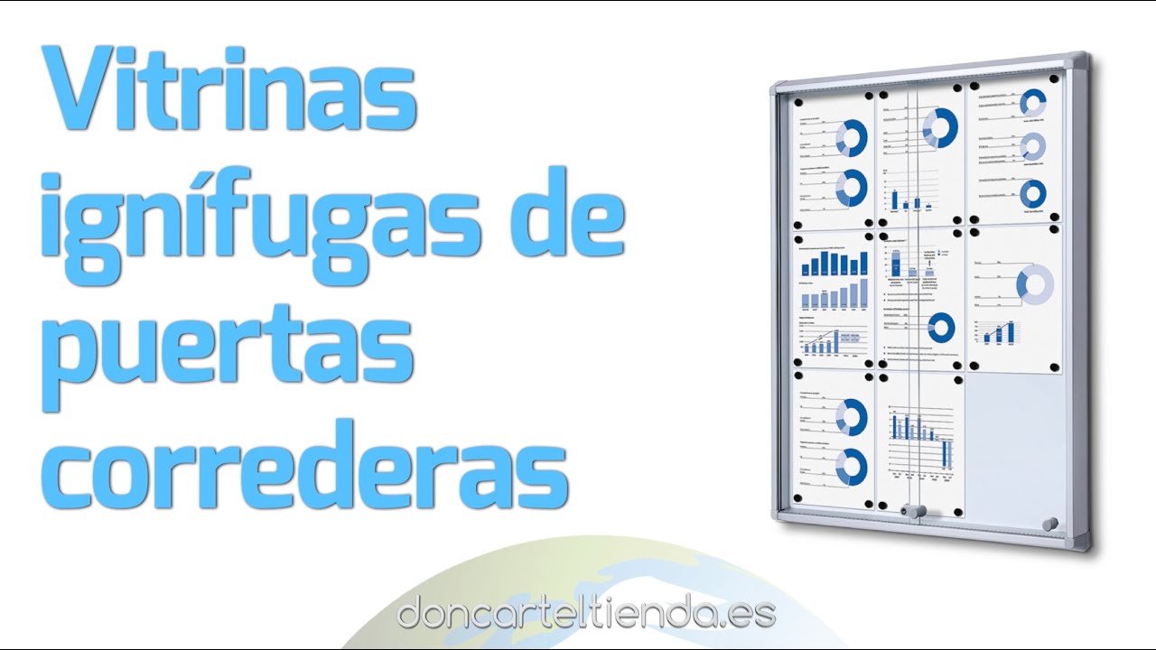 Vitrina puertas correderas