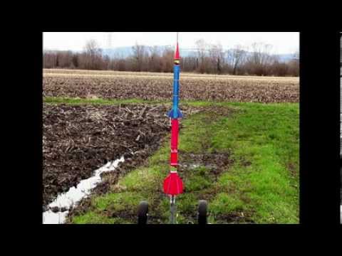 Two Stage Sugar Rocket