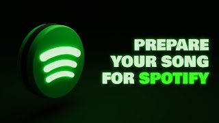 How to do loud and clear mastering for Spotify?