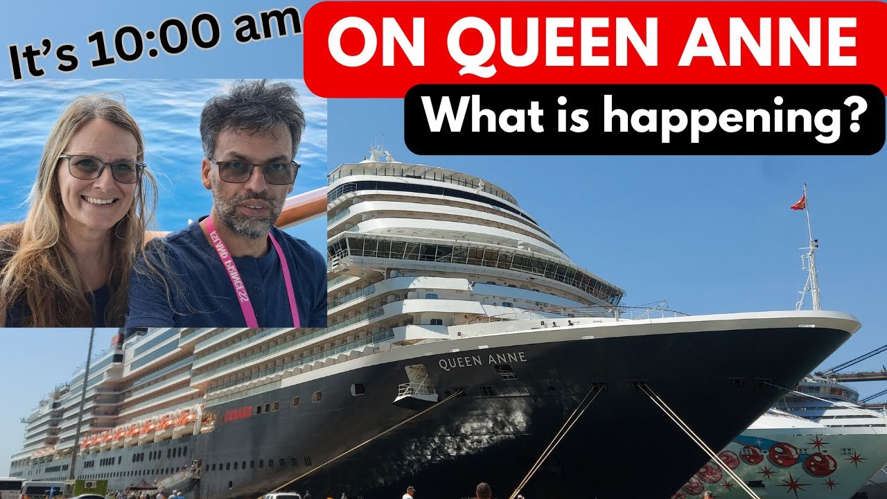 Queen Anne Cruise Ship SEA DAY MORNING ACTIVITIES Revealed!