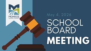 MSD School Board Meeting - 5/4/26