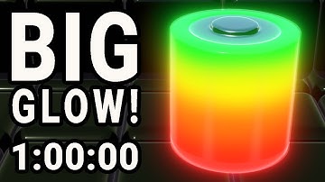 3D Giant Charging Battery - 1 Hour Visual Countdown Timer