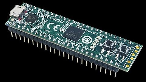 CmodS6 : Microblaze Processer with ISE Designed Suite