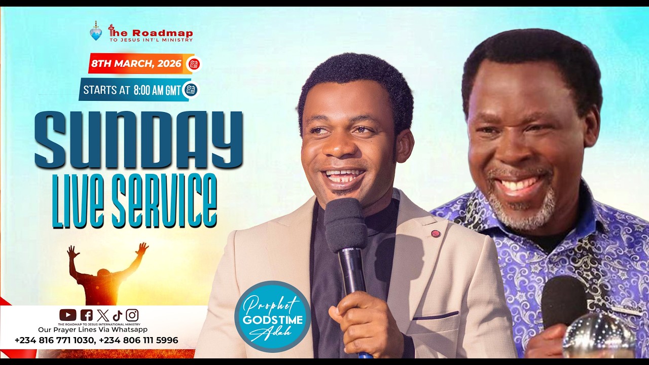 SUNDAY LIVE SERVICE ( 8TH MARCH , 2026 ) - YouTube