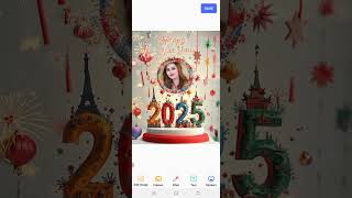 How to edit your photo in new year photo frame screenshot 5