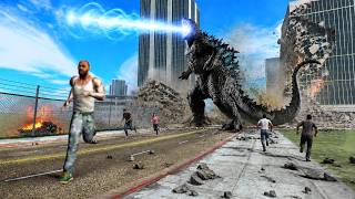 Godzilla Attack In Indian Bikes Driving 3D