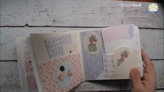 Belle & Boo Beginner Mini Album: A White Rose Crafts Guest Design Team Project @DonebyDorothy