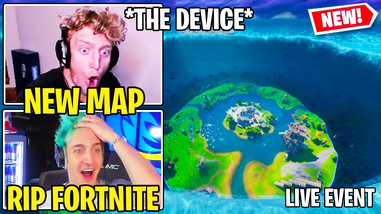 Tfue & Streamers React to *NEW* Fortnite DOOMSDAY Live EVENT!! (THE DEVICE)