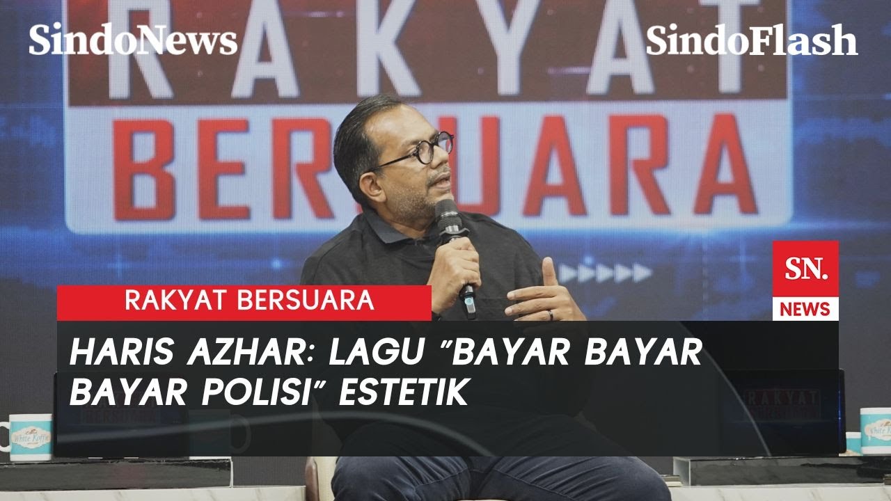 Keras! Aktivis Haris Azhar Sebut Lagu 