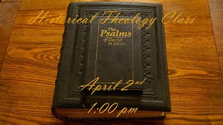 Historical Theology Class 1: Canon of Scripture