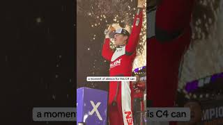 the only way to drink C4 Energy in victory lane #c4partner #Shorts #jesselovejr.1