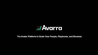 Avarra | The Avatar Platform to Scale Your People, Playbooks, and Revenue