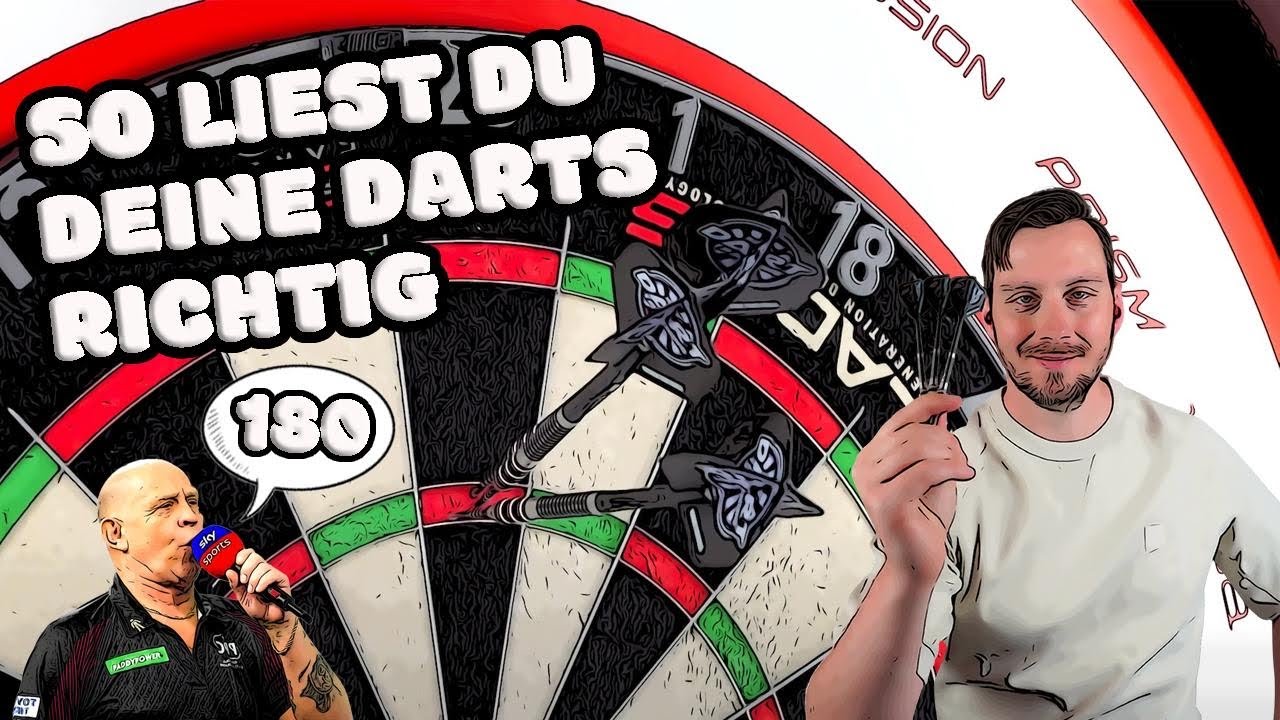Darts Workshop | Mehr 180er werfen | Flightstellung So liest du deine Darts richtig