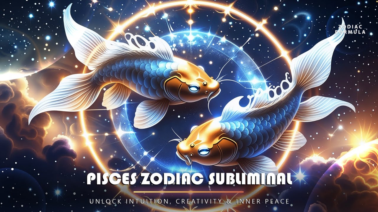 PISCES ZODIAC SIGN SUBLIMINAL - Unlock Intuition, Creativity & Inner Peace (✨Zodiac Formula✨)