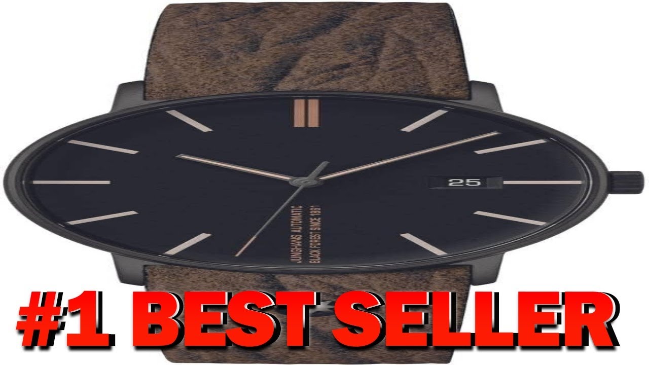 Junghans Form A The Black Forest Limited Edition 160 Matte Black Dial - B09BJWFNKS