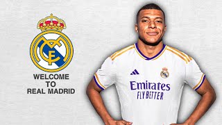 Kylian Mbappe Welcome To Real Madrid 🤍🤍