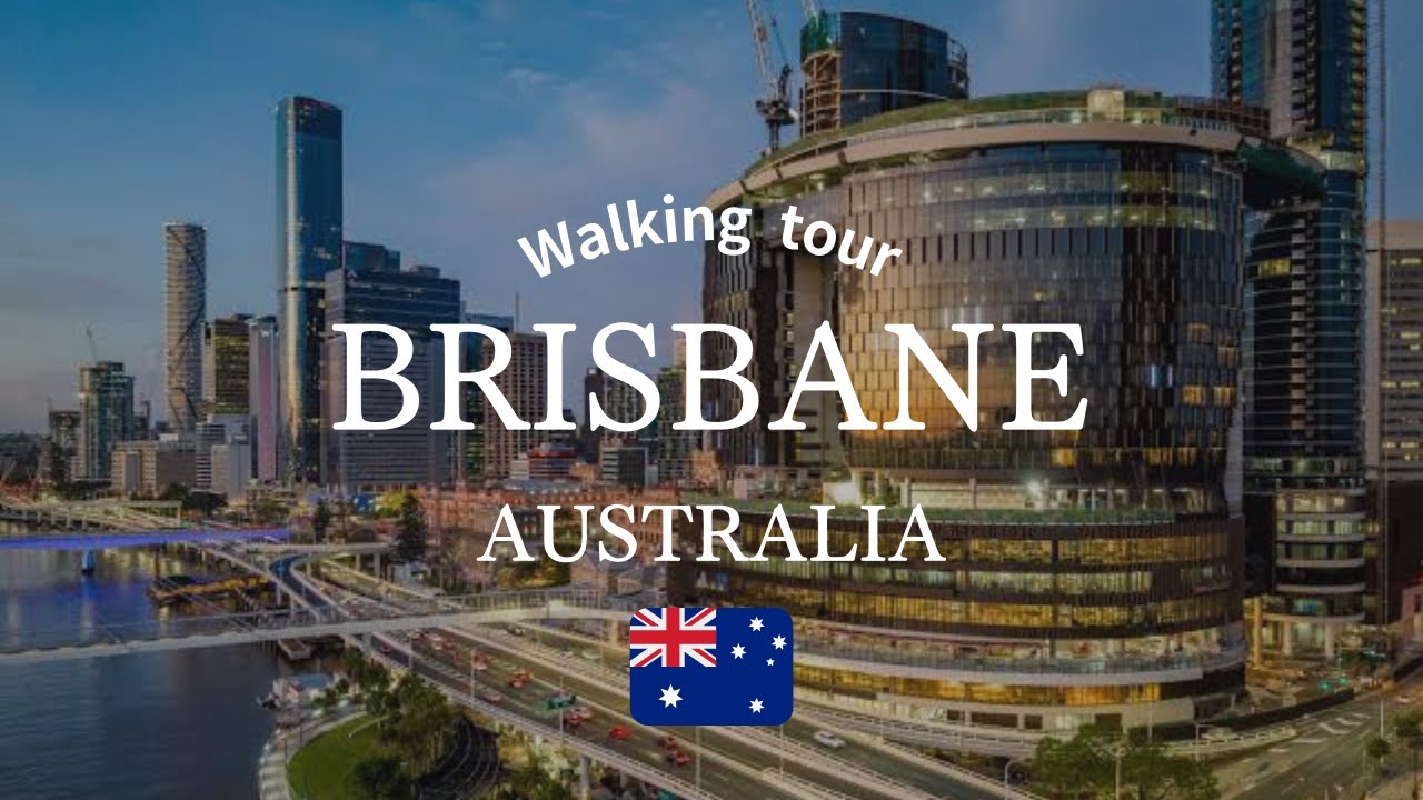 🇦🇺ブリスベンシティを散歩｜オーストラリア旅行｜Walk in Australia, Brisbane, walking tour
