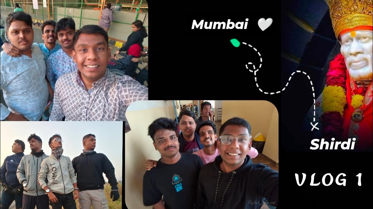 Vlog 1 #Trip to Nashik | 🙏Mumbai to Shirdi ✨ Bike trip 🛵💨 2026 
