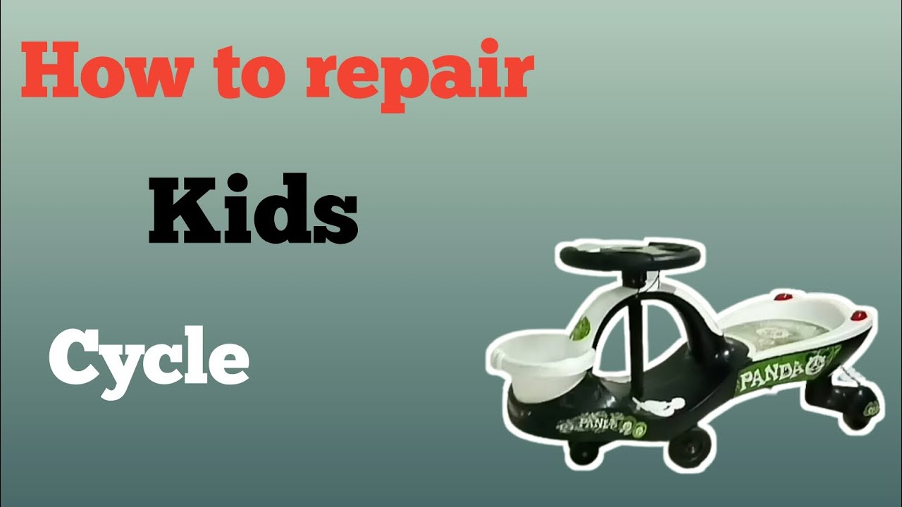 kids cycle handle repair | bacchon ki cycle repairing | बच्चों की साइकिल कैसे बनाये |