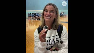 It s the grit Notre Dame volleyball s Hannah Colvin praises team s relentlessness