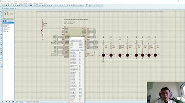 Simulasi Kontrol Led dengan Atmega 16 Proteus, Microchip Studio