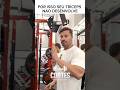 É POR ISSO que seu TRÍCEPS NÃO CRESCE! #treino #musculação #academia #maromba #renatocariani
